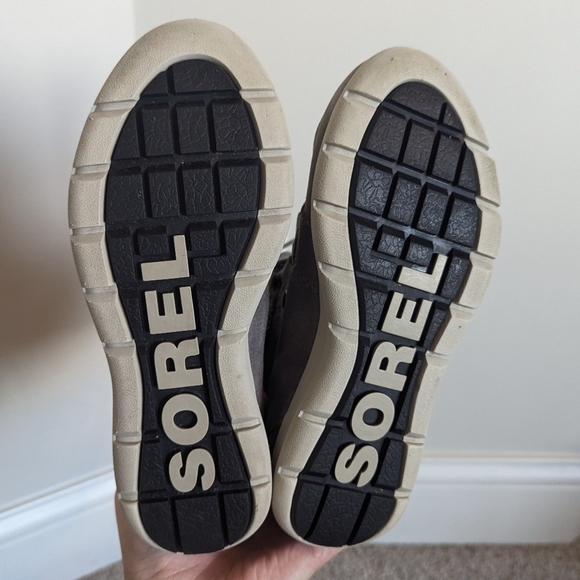 Sorel Explorer Joan Grey Waterproof Boot sz 5 - Picture 8 of 8